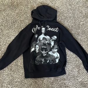 West coast rapper sweatshirt